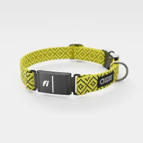 Fi GPS Included Pixie Yellow Navy Everyday Collar (6 month subscription)