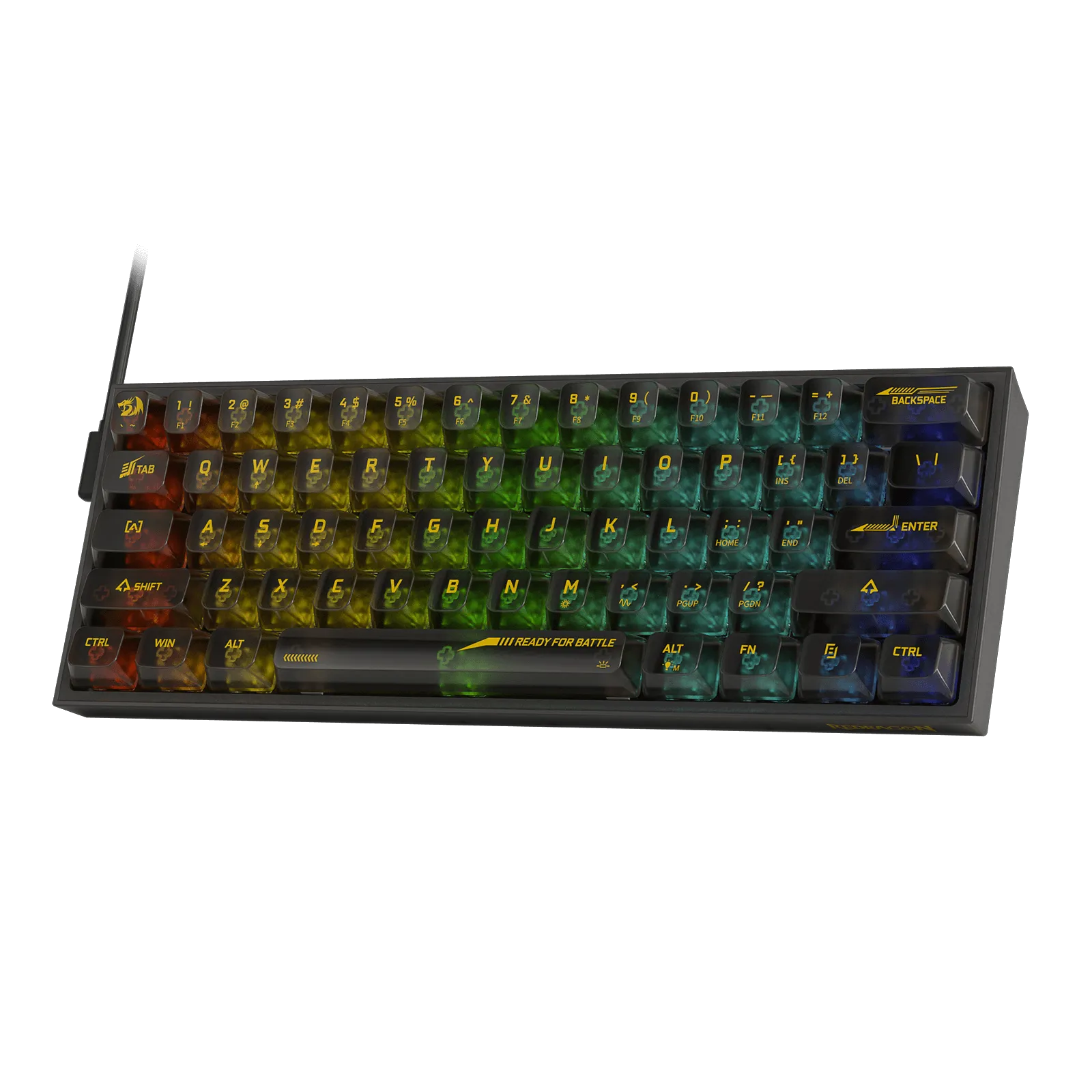 FIZZ K617 SE Full-Transparent Mechanical Keyboard