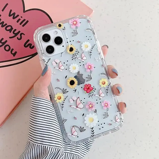 Flowers and Butterflies Case