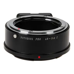 Fotodiox Pro Lens Mount Adapter Compatible with Konica Auto-Reflex (AR) SLR Lenses to Nikon Z-Mount Mirrorless Camera Bodies