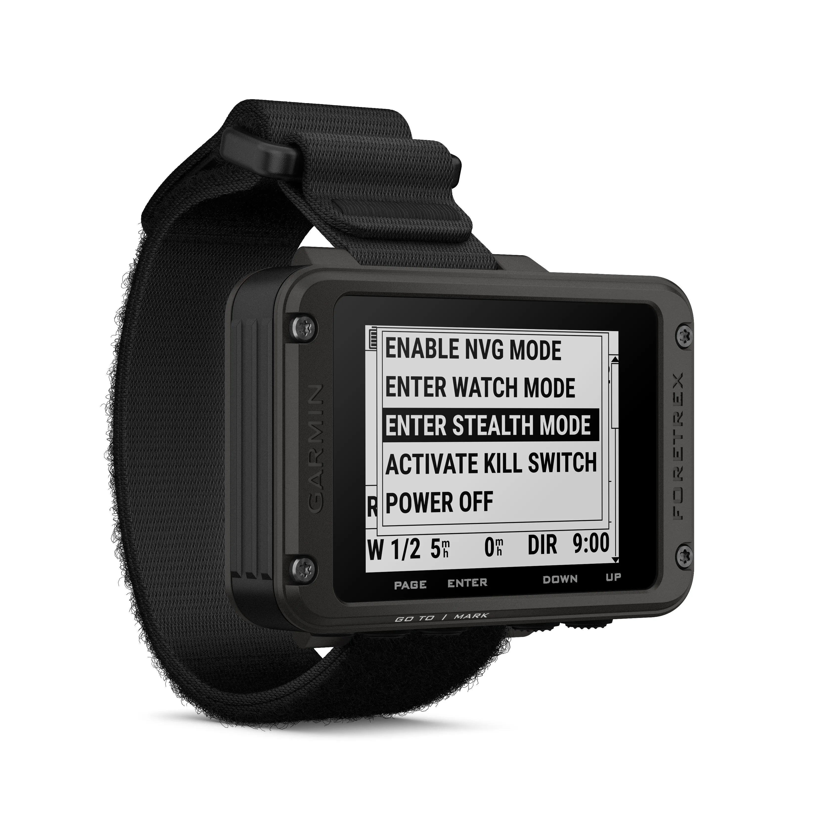 Garmin Foretrex 801 Wrist-mounted GPS Navigator, Tactical Features