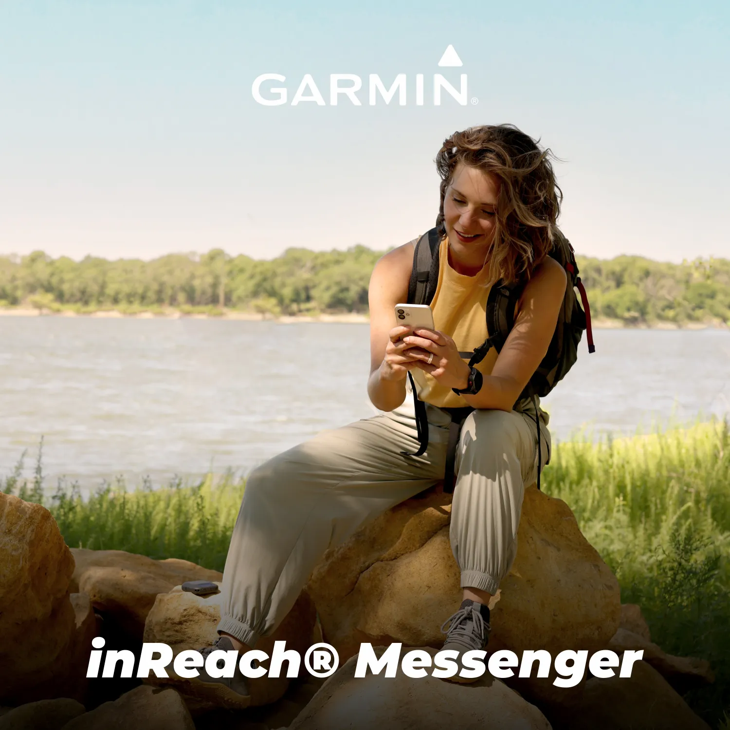 Garmin inReach Messenger Handheld Satellite Communicator