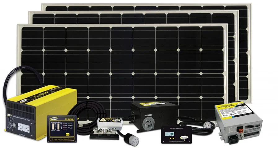 GO POWER Solar Extreme 480 Watts Charging System