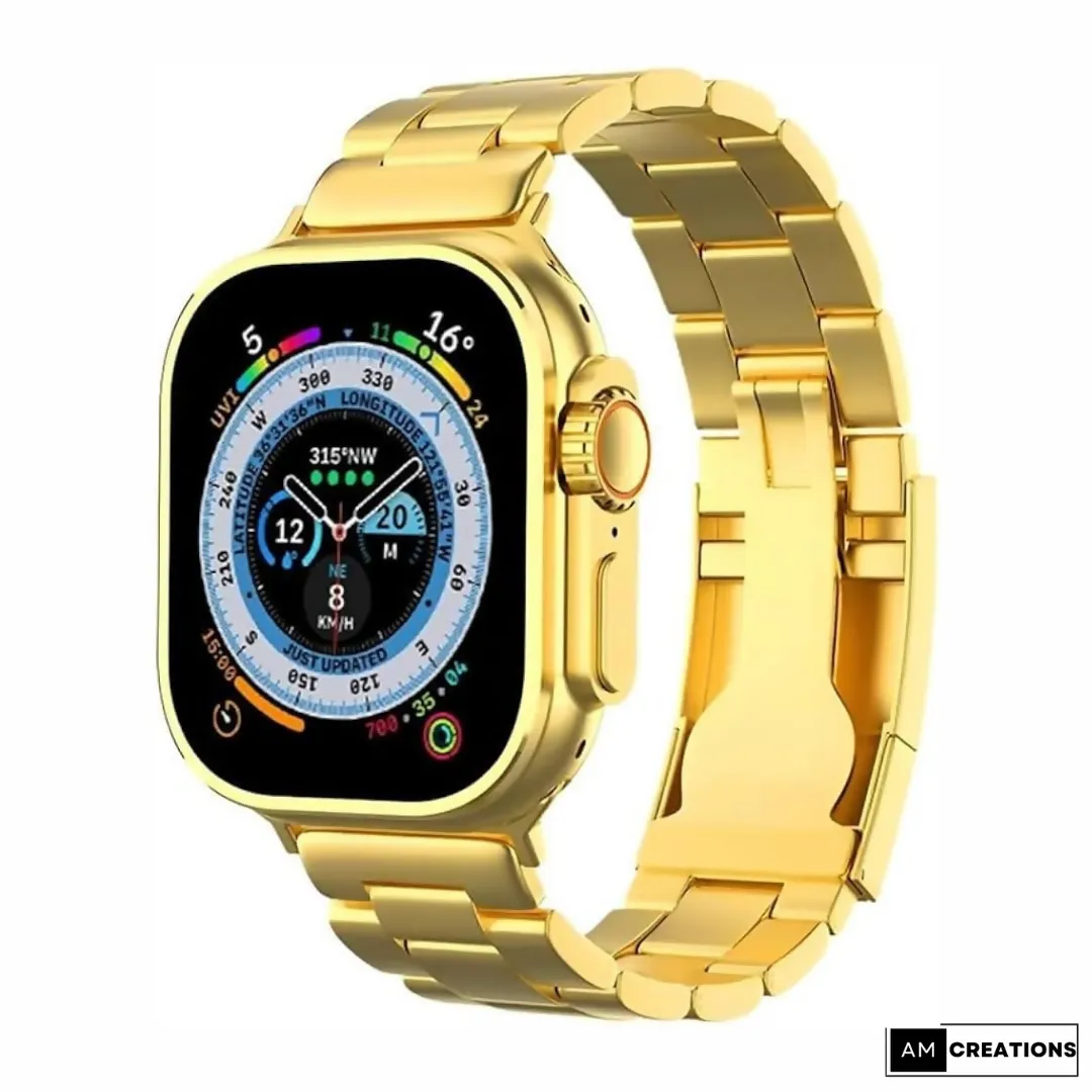 Golden Ultra 2 SmartWatch   Airbuds Pro (Combo Pack)