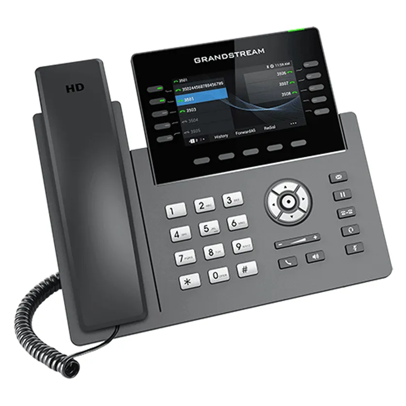 Grandstream GRP2615 10 Line IP Phone 16 SIP Account Colour Screen WiFi