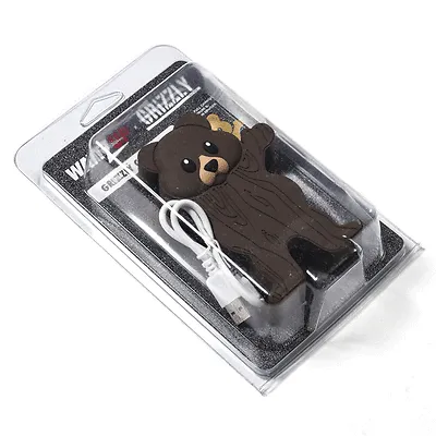 Grizzly x Wattzup - Bear Powerbank/Skateboard/Charger - Brown SALE