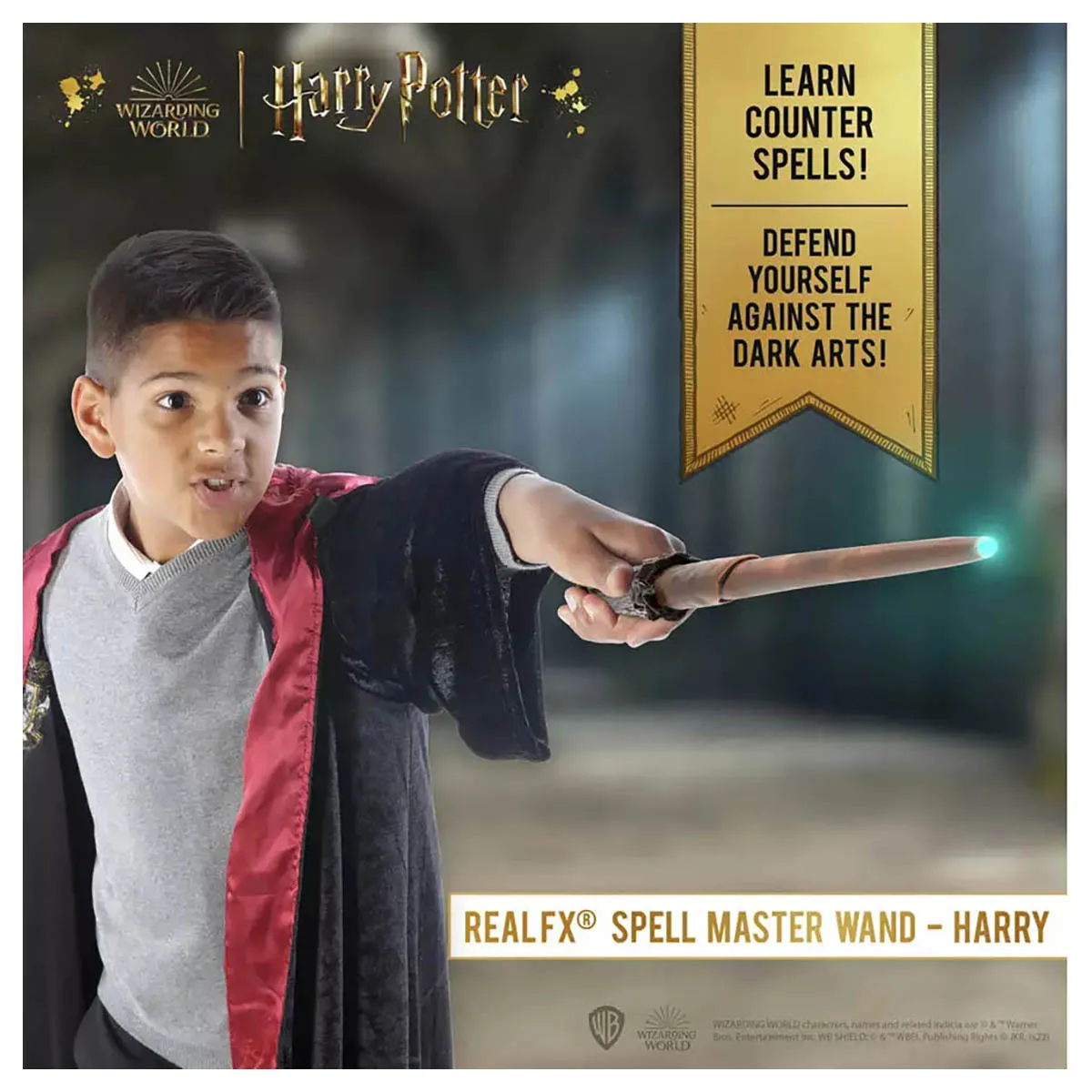 Harry Potter Real FX Spell Master Wand - Harry