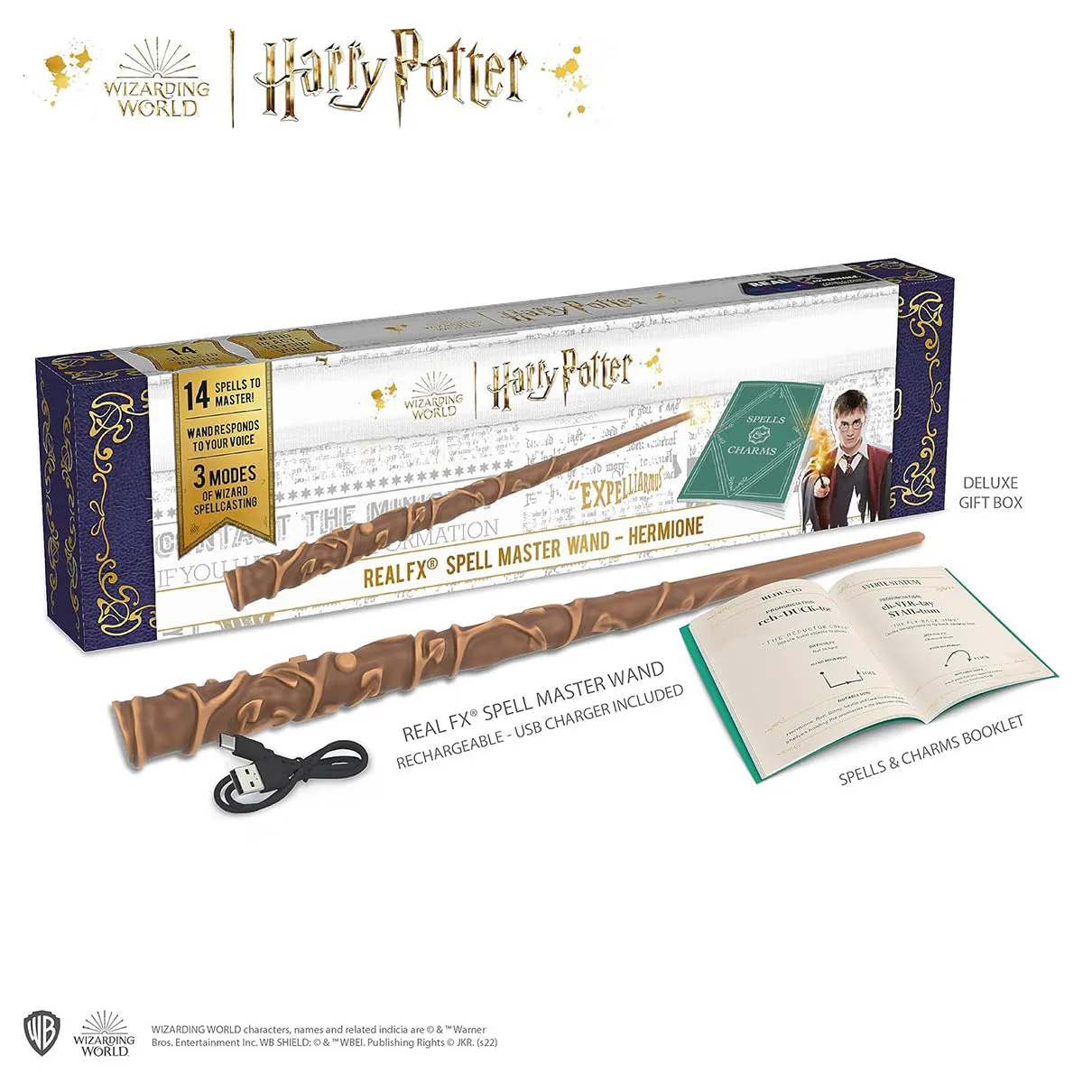 Harry Potter Real FX Spell Master Wand - Hermione