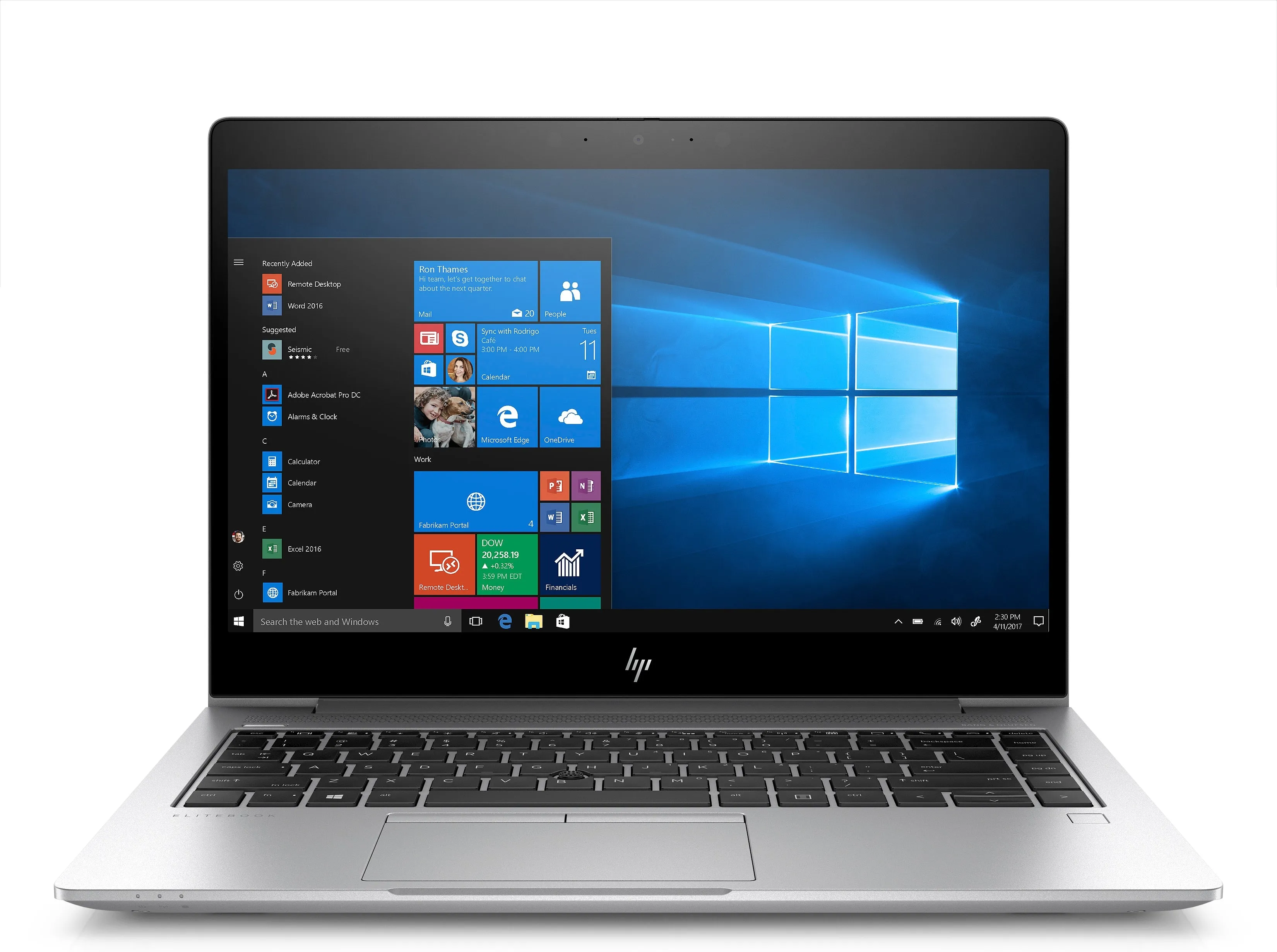 HP EliteBook 840-G6 14" FHD (Non-Touch) Notebook, Intel i5-8365U, 1.60GHz, 8GB RAM, 256GB SSD, Win10P - 7KK19UT#ABA