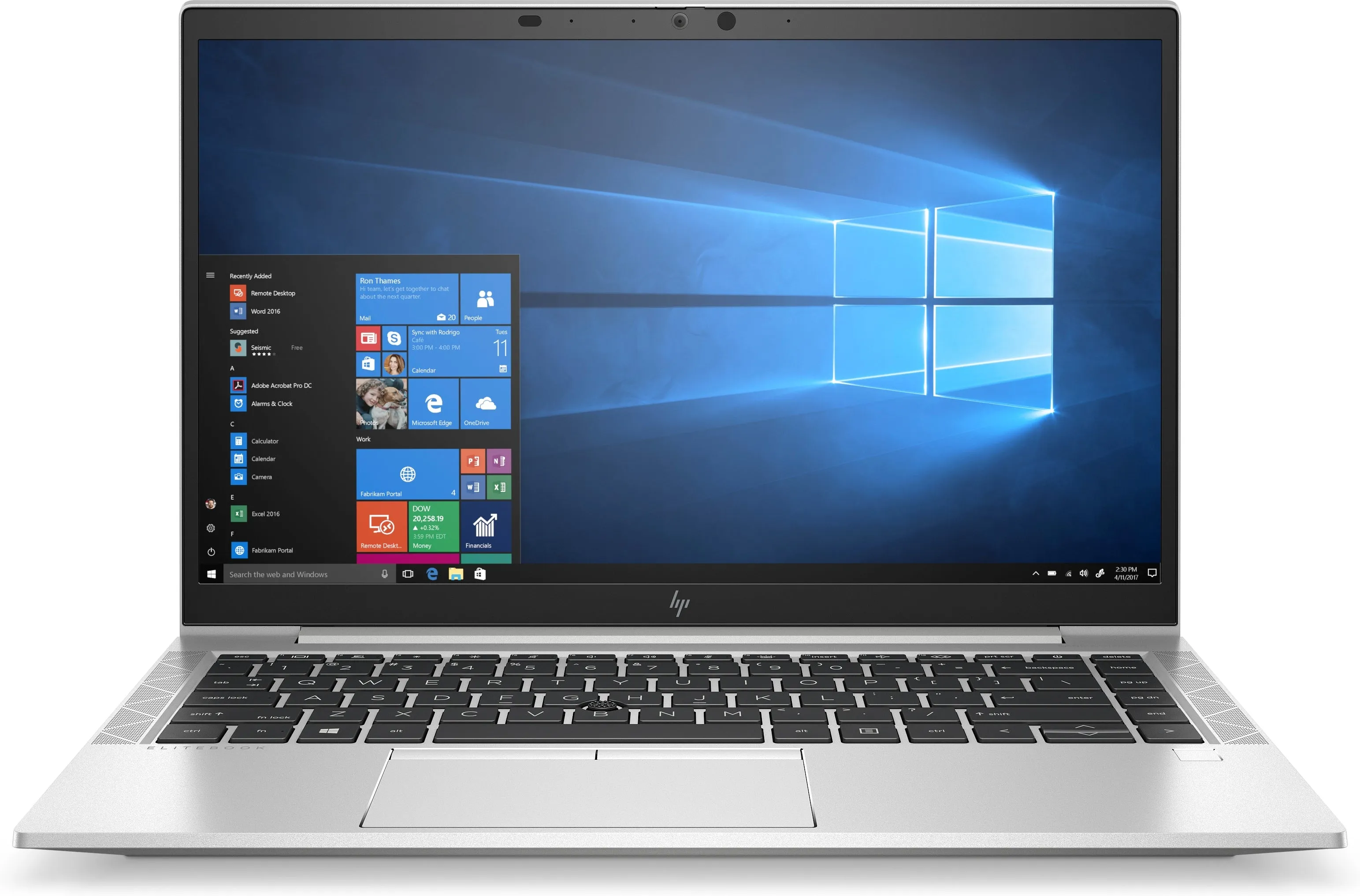 HP EliteBook 840-G7 14" FHD (NonTouch) Notebook, Intel i7-10510U, 1.80GHz, 16GB RAM, 512GB SSD, Win10P - 1C8P2UT#ABA