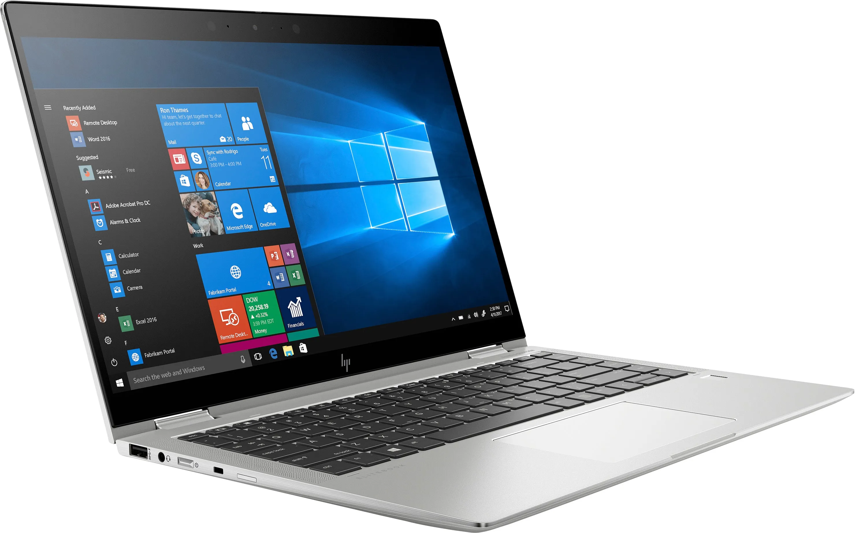 HP EliteBook X360 1040-G6 14" FHD Convertible Notebook, Intel i7-8665U, 1.80GHz, 32GB RAM, 32GB Optane, 512GB SSD, Win10P - 7XV77UT#ABA (Certified Refurbished)