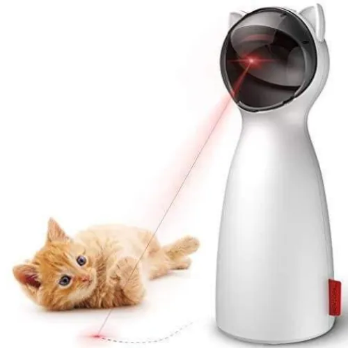 Interactive Laser 360 Degree Rotation Electronic Cat Toy