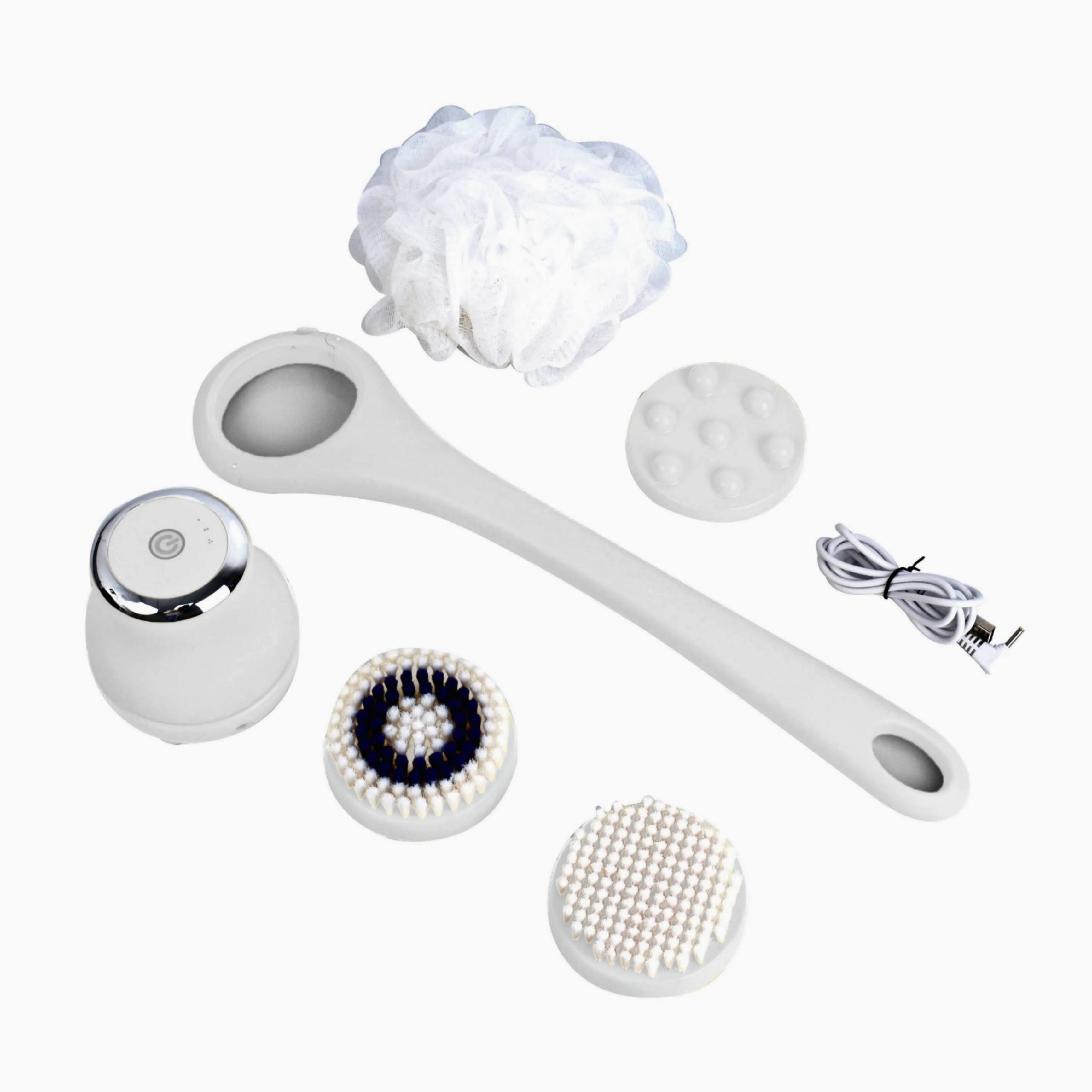 ISO Beauty Bright White Cleansing & Exfoliating Body Brush