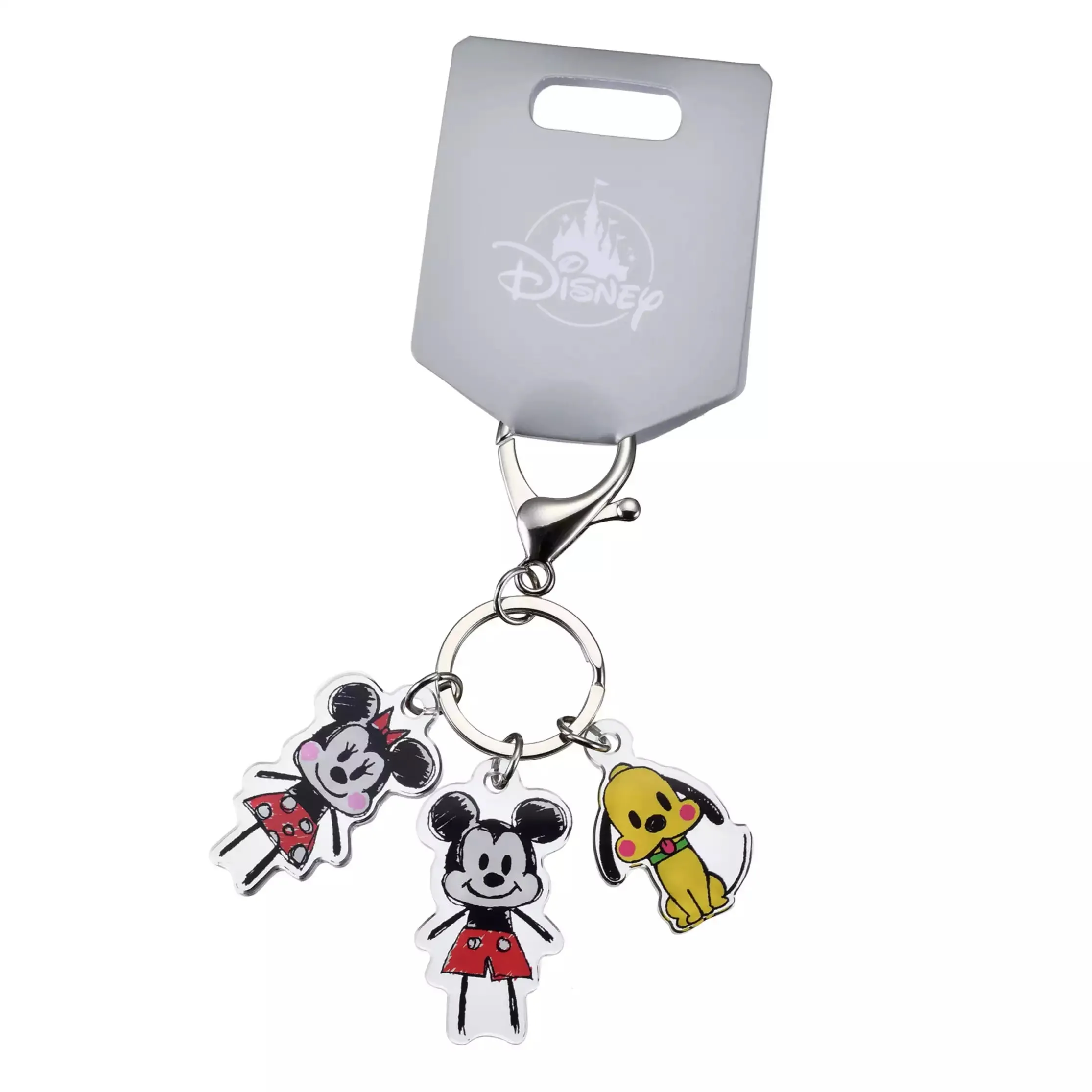 JDS - Key Chain Fes x Mickey, Minnie, Pluto "Graffiti" Keychains