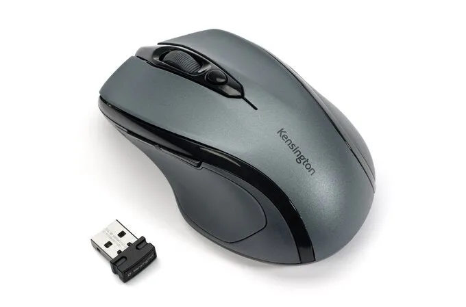 Kensignton Pro Fit Mid Size Wireless Graphite Grey Mouse