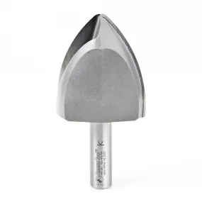 Large Radius Ovolo Router Bit | 2 3⁄4 Radius x 2 1⁄16 Dia X 2 3⁄16 x 1⁄2 Shank | 49126 | 738685491263