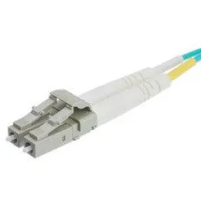 LC/UPC to SC/UPC OS2 Duplex 2.0mm Fiber Optic Patch Cord, OFNR, Singlemode 9/125, Yellow Jacket, Blue Connector, 20 meter (65.6 ft)