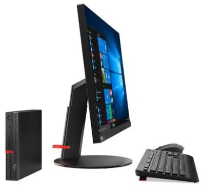 Lenovo ThinkCentre M920x Tiny Desktop, Intel i7-8700T, 2.40GHz, 8GB RAM, 256GB SSD, Win10P - 10S1000BUS