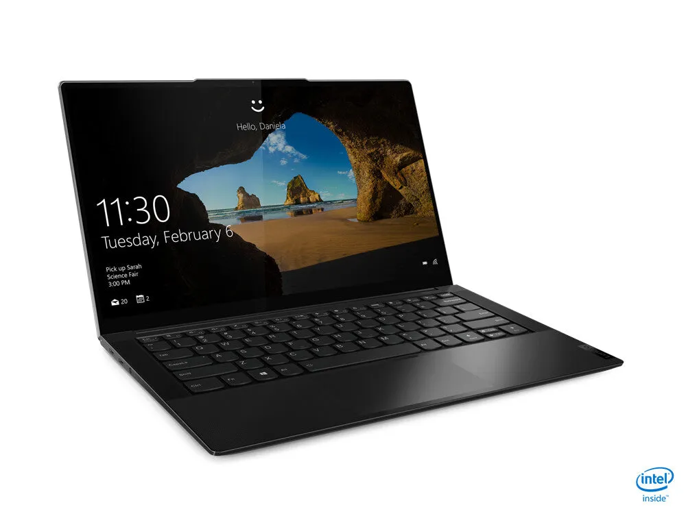 Lenovo Yoga Slim 9i Intel® Core™ i7 i7-1165G7 Laptop 35.6 cm (14") Touchscreen 4K Ultra HD 16 GB LPDDR4x-SDRAM 512 GB SSD Wi-Fi 6 (802.11ax) Windows 11 Home Black