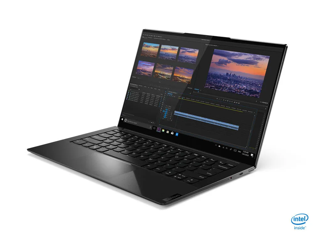 Lenovo Yoga Slim 9i Intel® Core™ i7 i7-1165G7 Laptop 35.6 cm (14") Touchscreen 4K Ultra HD 16 GB LPDDR4x-SDRAM 512 GB SSD Wi-Fi 6 (802.11ax) Windows 11 Home Black