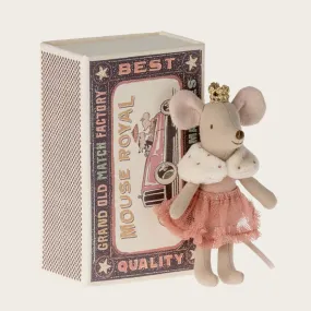 Maileg Princess Mouse in Matchbox