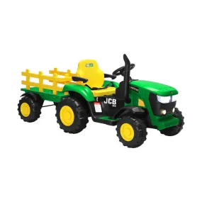 Mazam Kids Ride On Tractor Toy W/ Trailer Remote Battery Electric Operated Car