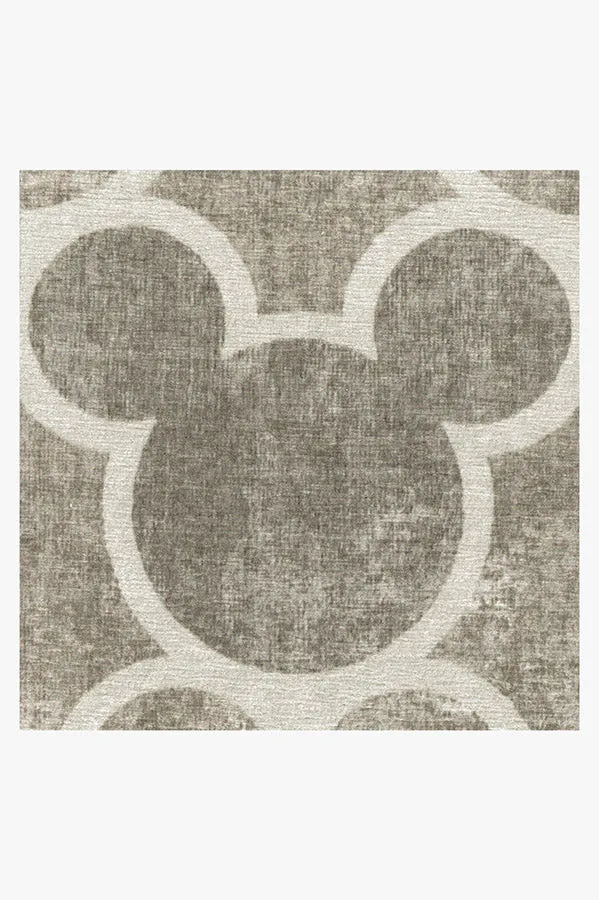 Mickey Trellis Ash Grey Rug