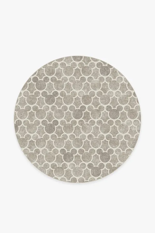 Mickey Trellis Ash Grey Rug