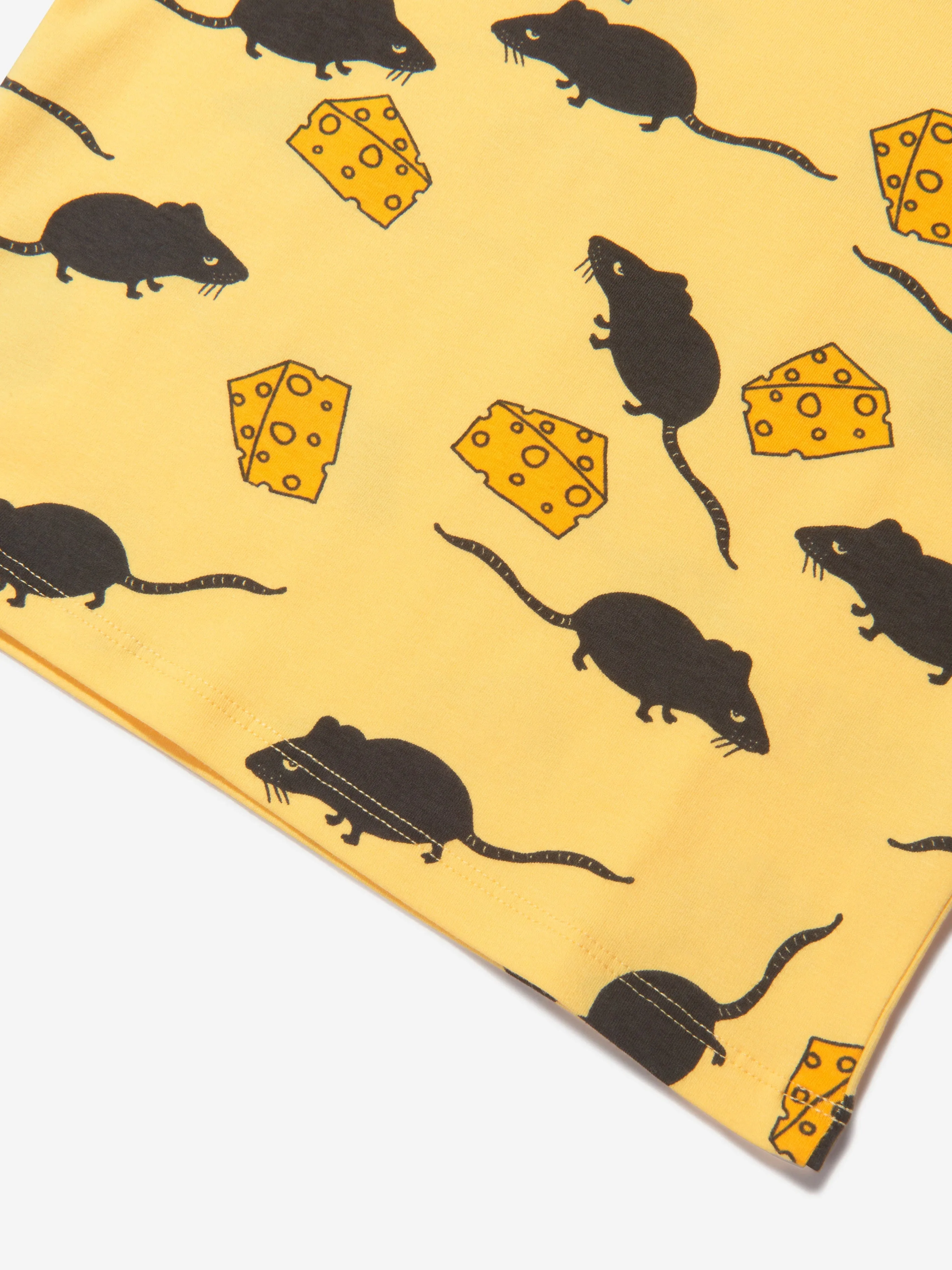 Mini Rodini Kids Organic Cotton Mouse T-Shirt