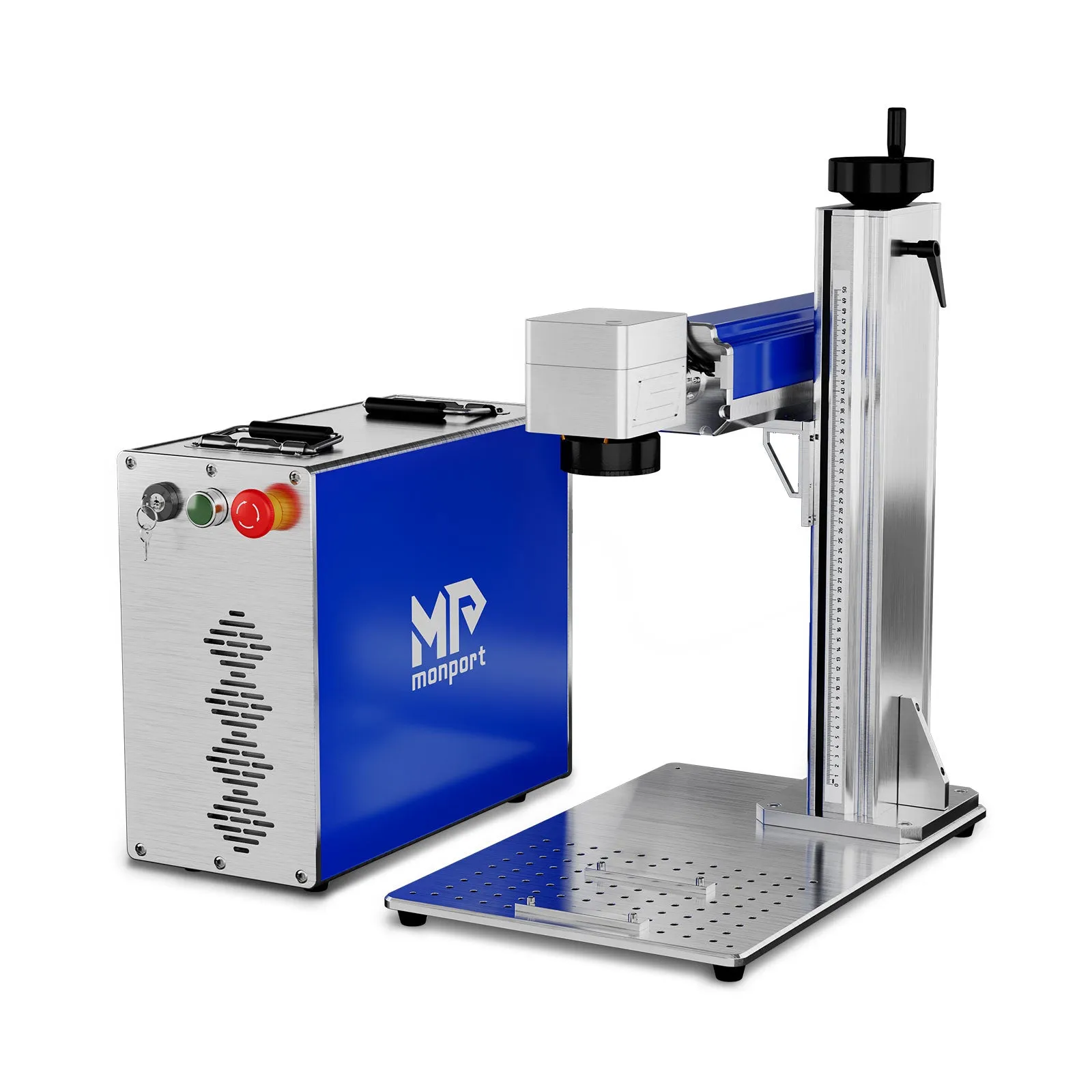 Monport GQ 50W (7.9" x 7.9") Fiber Laser Engraver & Marking Machine with FDA Approval