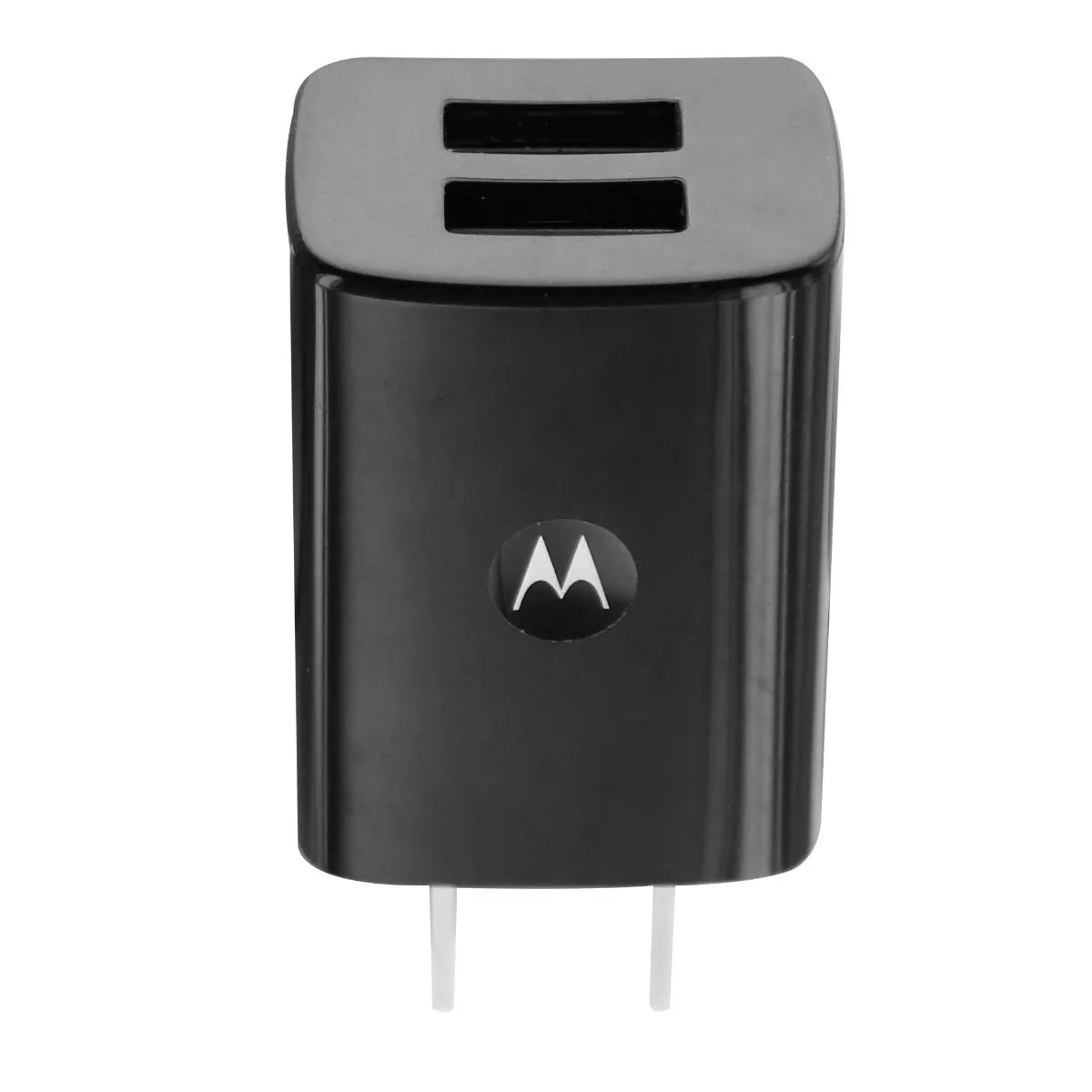 Motorola Travel Adapter w/ Dual USB (SPN5791A SPN5797A) for USB Devices - Black