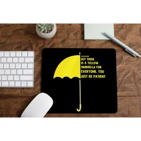 Mousepad - Yellow Umbrella