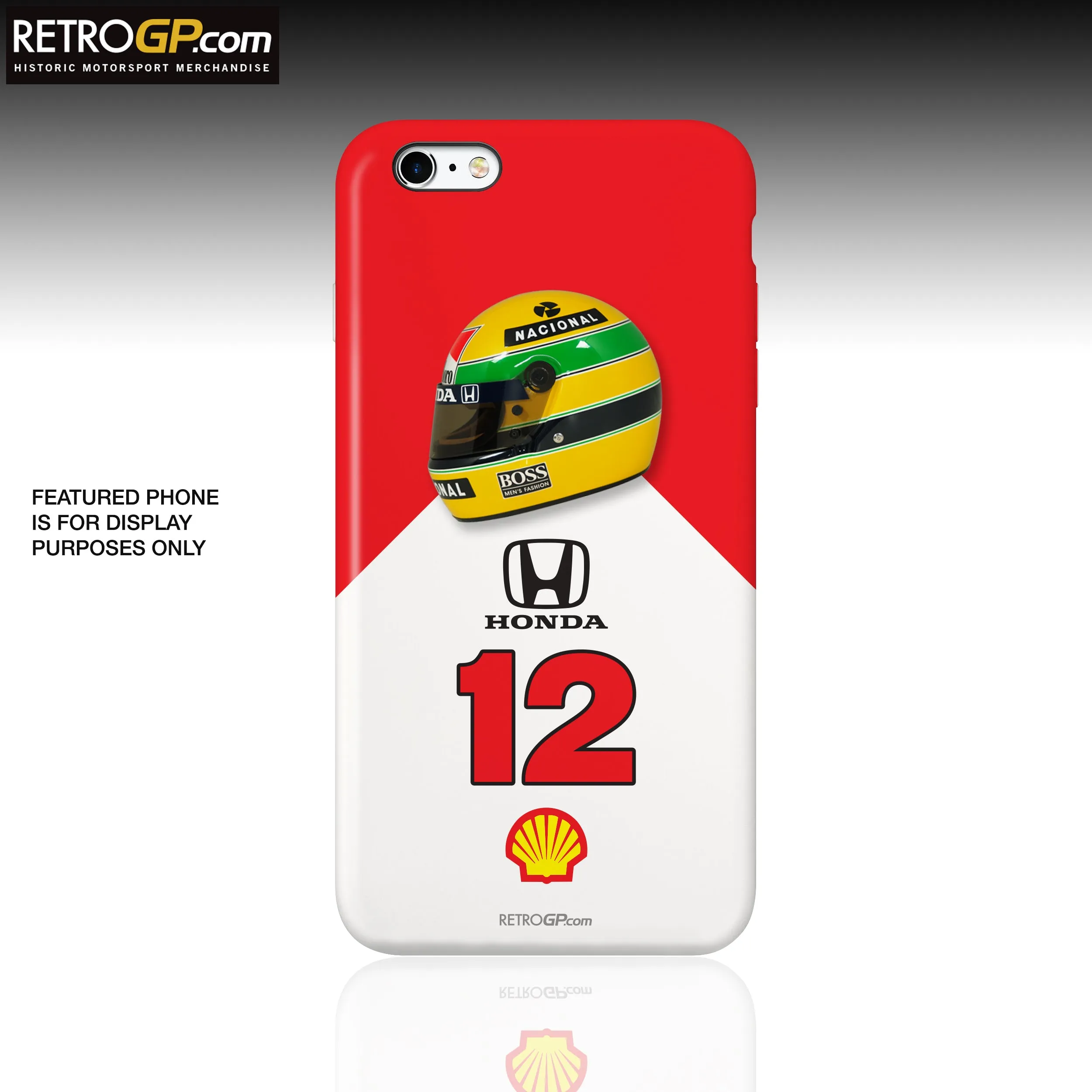 MP4/4 Hard Phone Case