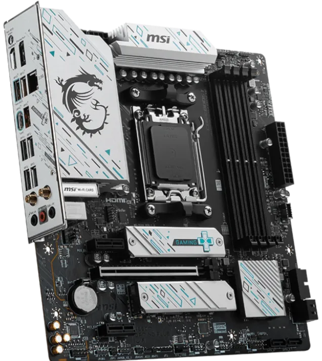 MSI B650M GAMING PLUS WIFI DDR5,Socket AM5 mATX Motherboard