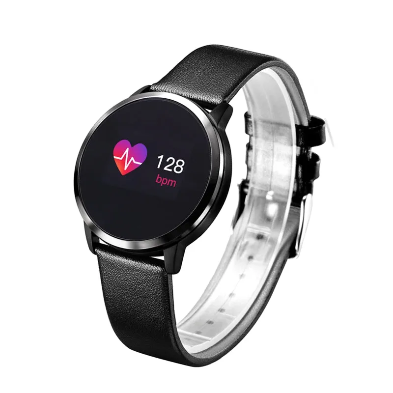 Newwear Q8 Smart Watch OLED Color Screen Smart Electronics Smartwatch Fashion Fitness Tracker Heart Rate Bluetooth Men Man Women