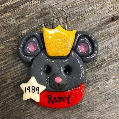 Nutcracker King Mouse Christmas Ornament