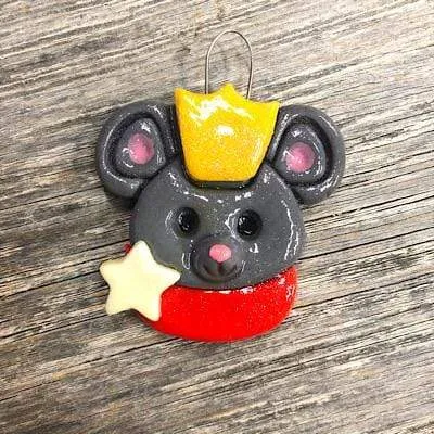 Nutcracker King Mouse Christmas Ornament