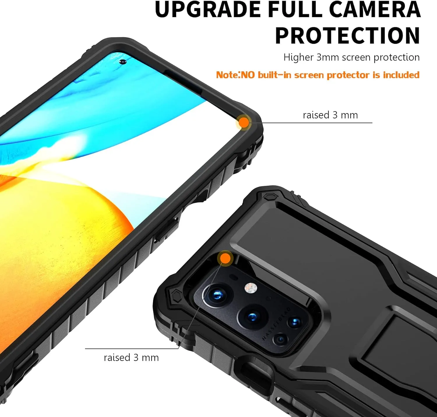 OnePlus 9 Pro Case, Military Grade Protection Shockproof Case