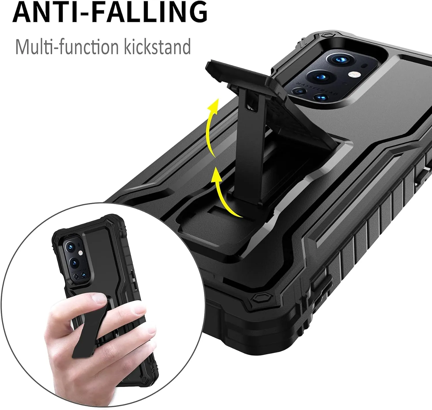 OnePlus 9 Pro Case, Military Grade Protection Shockproof Case