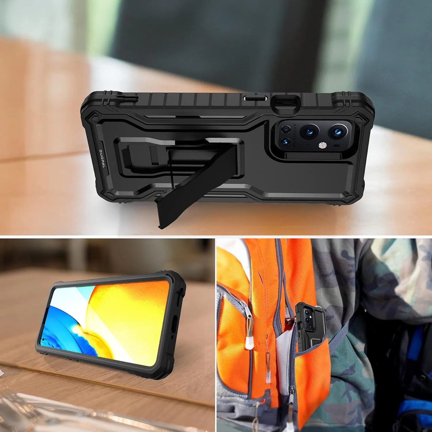 OnePlus 9 Pro Case, Military Grade Protection Shockproof Case