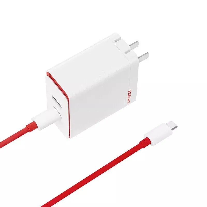 OnePlus SUPERVOOC 100W Dual-Port Power Adapter - UK Plug