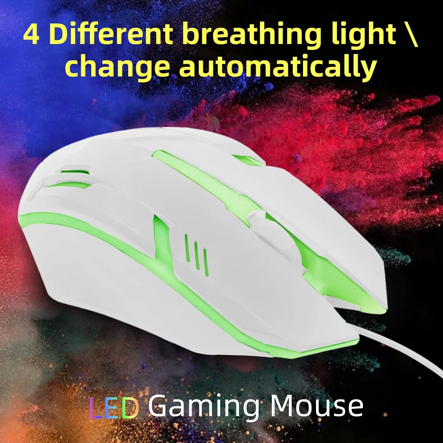 Pantsen PT100 Gaming Wired Keyboard and Mouse Set -364829