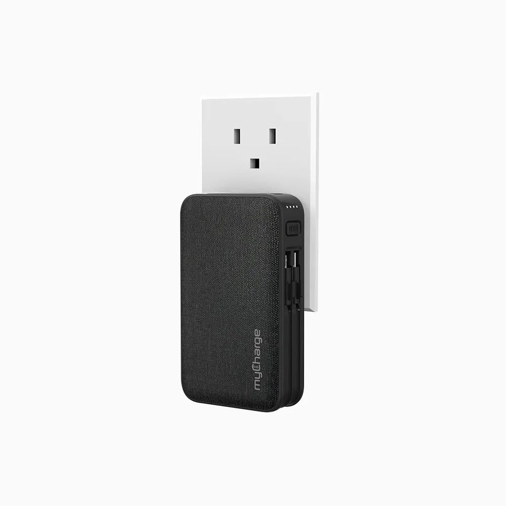 PowerHub™ Plus 6K Portable Charger W/ Built-in Cables & Wall Plug