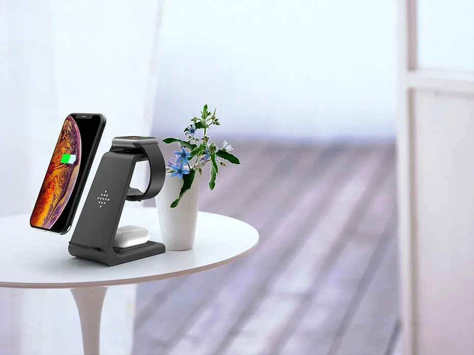 Qi Wireless Charger For Your iPhone, iWatch and Airpods