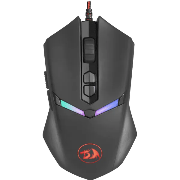 Redragon NEMEANLION 2 7200DPI Gaming Mouse - Black - RD-M602-1