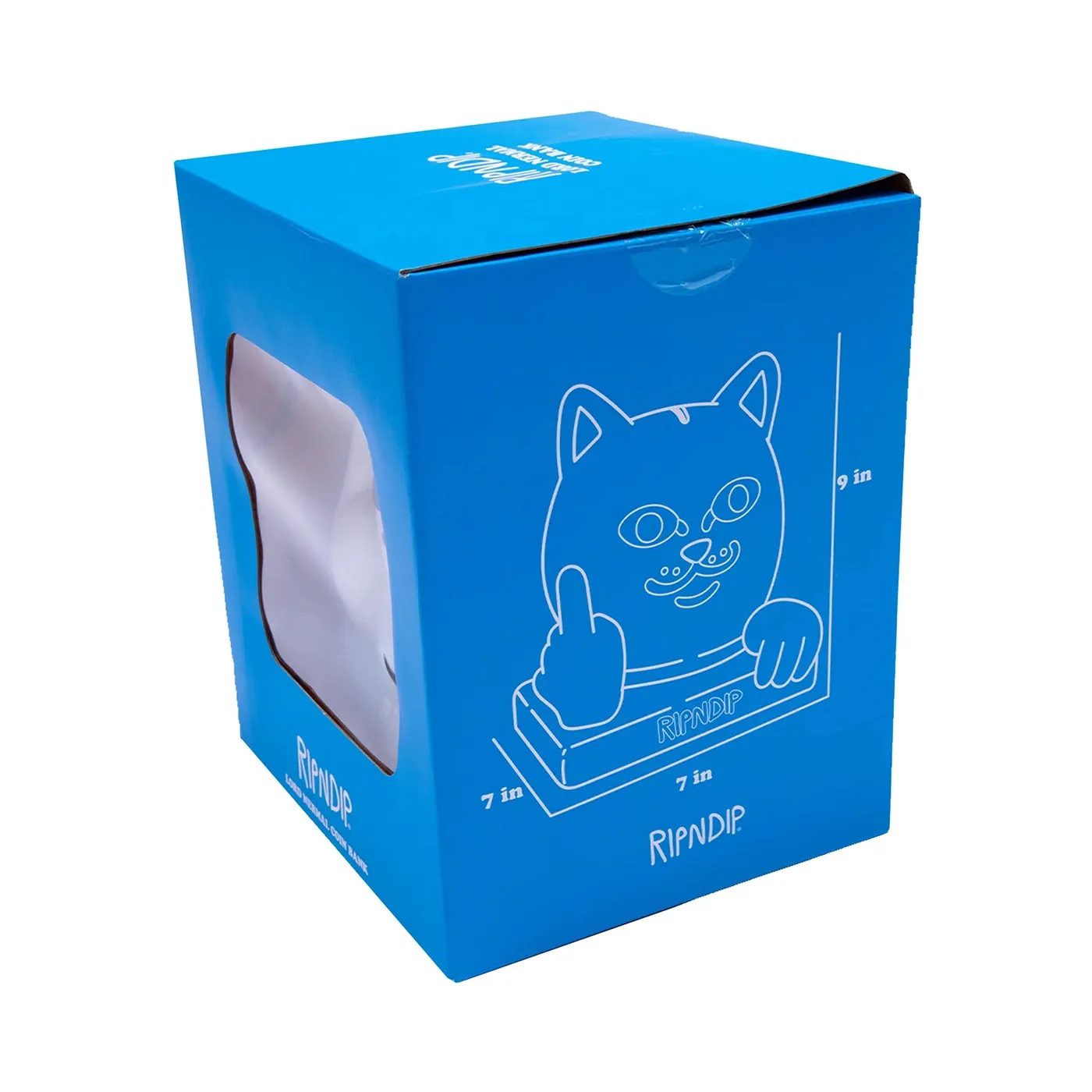 RIPNDIP Lord Nermal Ceramic Coin Bank - White