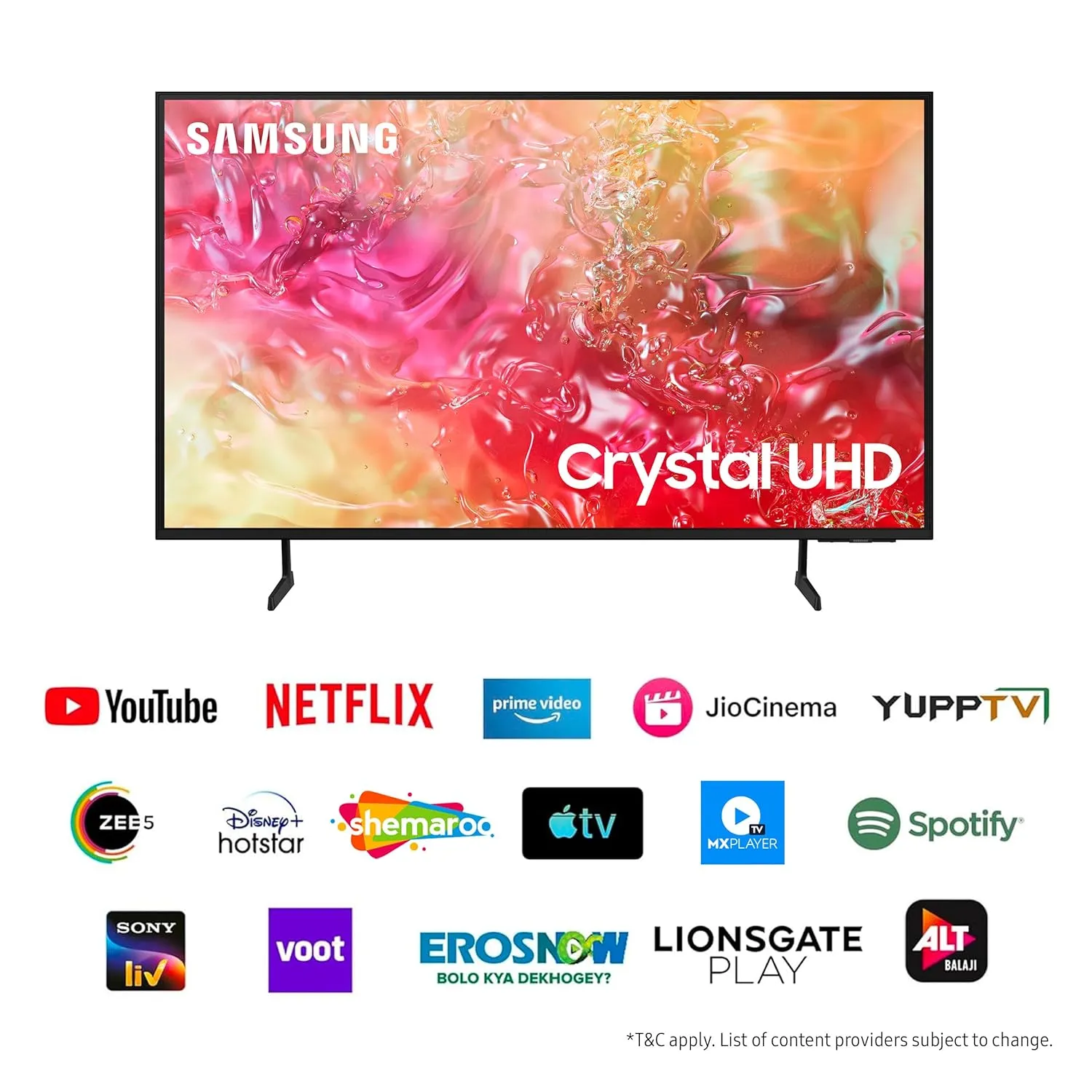 Samsung UA50DU7660KLXL  125 cm (50 inches) 4K Ultra HD Smart LED TV (Black)