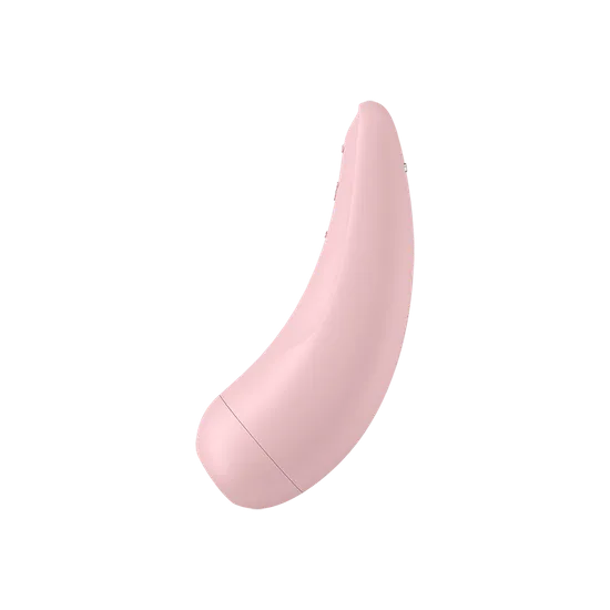 Satisfyer Curvy 2   Bluetooth Clitoral Sucking Vibrator - Pink