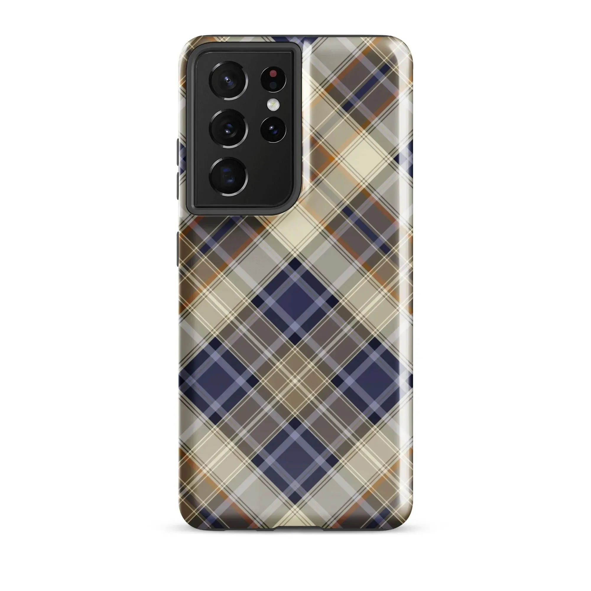 Scottish Plaid Print Tough Samsung® Case