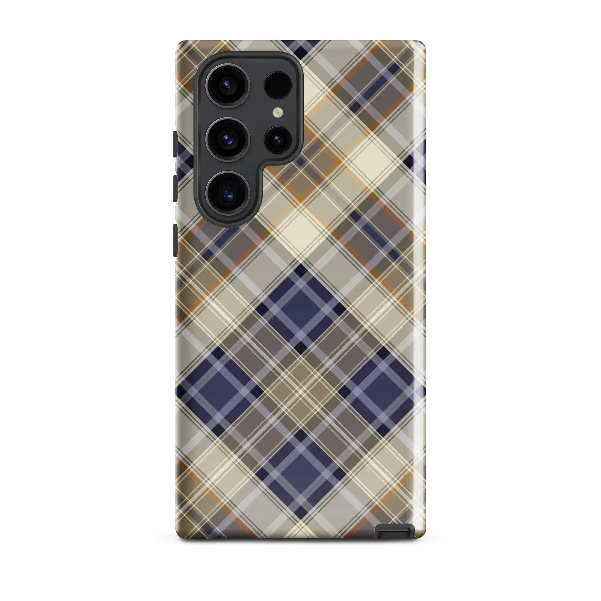 Scottish Plaid Print Tough Samsung® Case